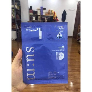 MẶT NẠ GIẤY SUM XANH SE KHÍT LỖ CHÂN LÔNG, ĐIỀU TIẾT DẦU NHỜN, CẤP NƯỚC CHO DA DẦU