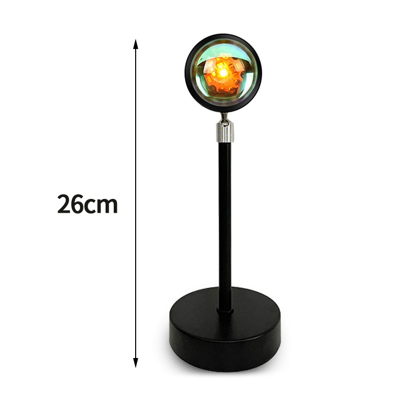 Đèn LED Chiếu Màu Bình Minh Hoàng Hôn Làm Nền Chụp Ảnh