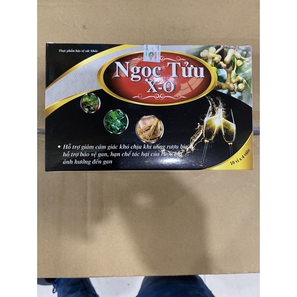 Viên giải rượu NGỌC TỬU X-O hỗ trợ gan ,hạn chế tác hại của bia rượu giải rượu WIN 21 , Me 21