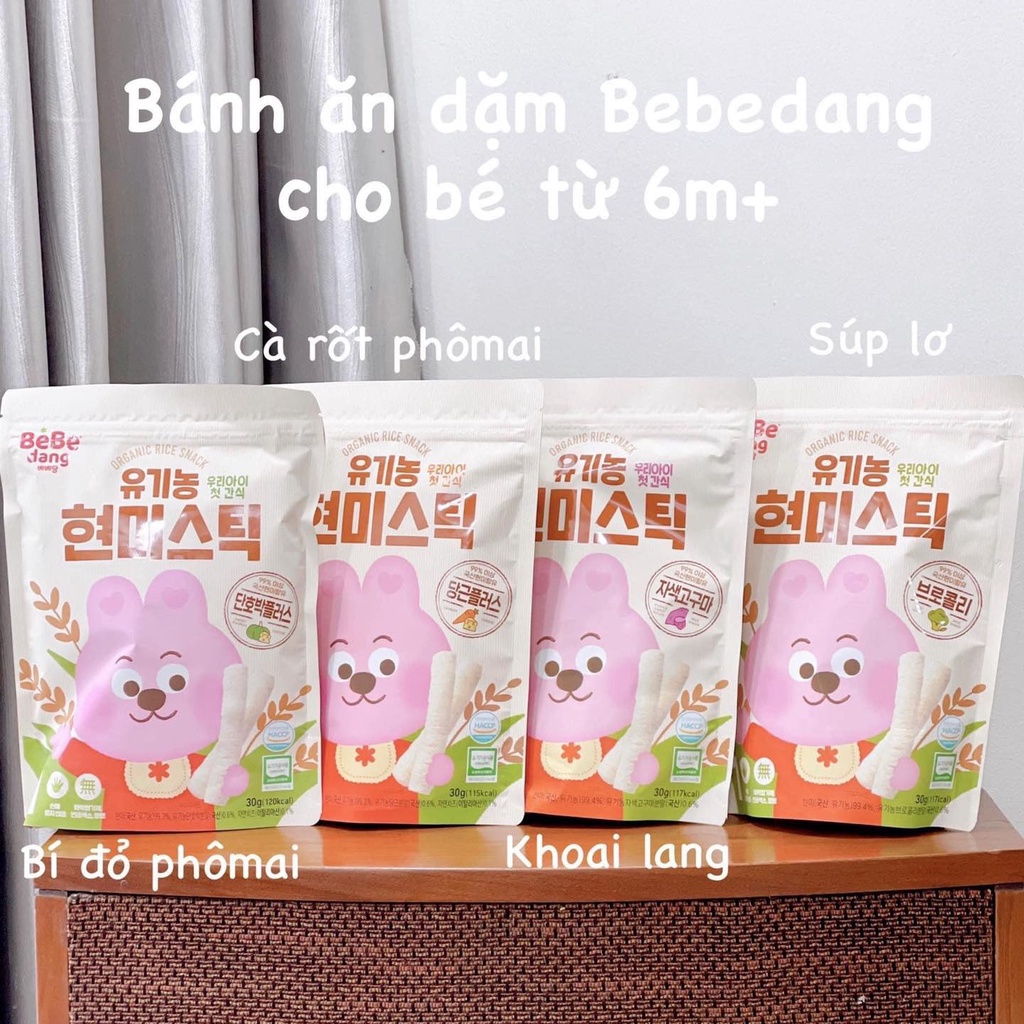 BÁNH ĂN DẶM HỮU CƠ BEBEDANG