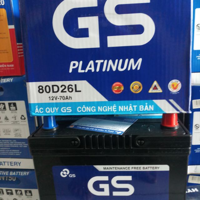 Ắc quy Varta 80D26L 75Ah