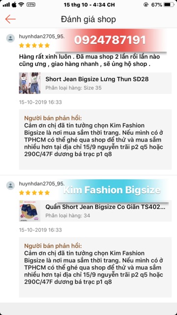 Short Jean Bigsize Lưng Thun SD28 | BigBuy360 - bigbuy360.vn
