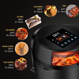 NỒI CHIÊN KHÔNG DẦU CAMEL 8L