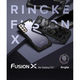 [ Chính Hãng ] Ốp lưng Ringke Fusion-X dành cho Samsung Galaxy S21 ( Ringke FUSION X case for Galaxy S21 )