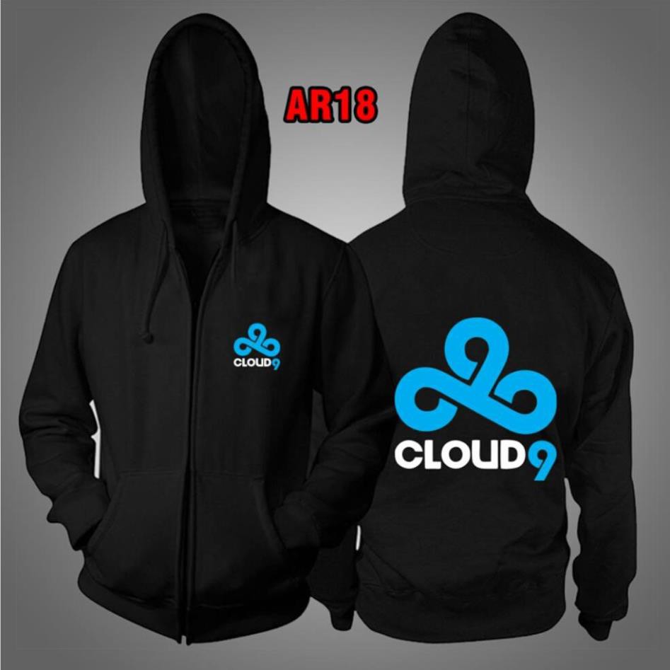 [SIÊU RẺ] Áo khoác đen Cloud9 - áo team liên minh huyền thoại đẹp nhất  rẻ chất lượng