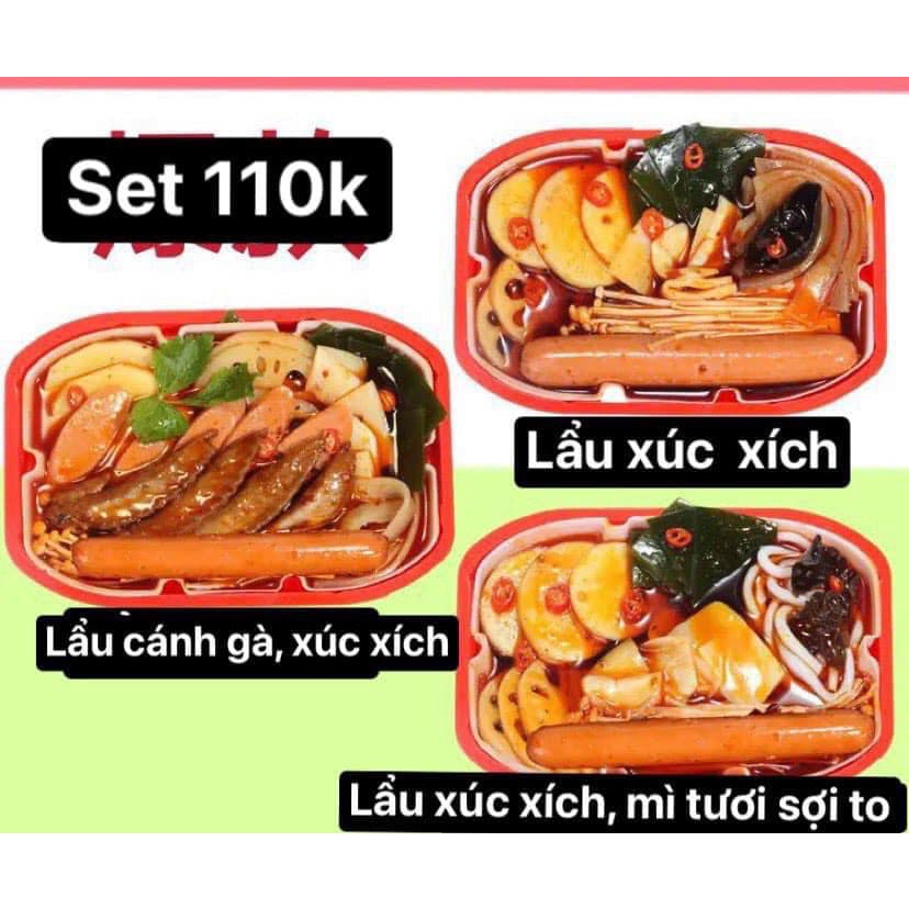 Sản phẩm phổ biến Combo 5 lẩu tự sôi  ăn liền Trùng Khánh/Tứ Xuyên Mix Nhiều vị siêu ngon | BigBuy360 - bigbuy360.vn