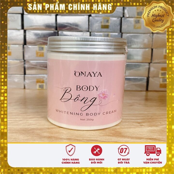KEM BODY BÔNG ONAYA CHÍNH HÃNG DƯỠNG TRẮNG DA