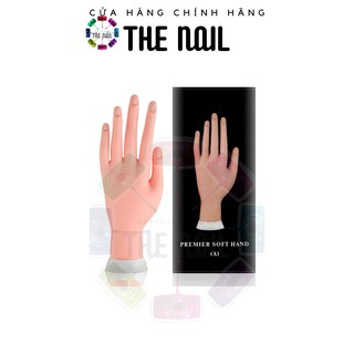 Bàn tay giả silicon học nail - tay giả silicon ngón tay dẻo uốn cong linh hoạt-THE NAIL