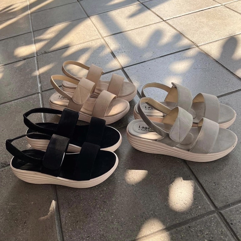 Sandal đế bánh mì 5p Thái Lan Giày đế xuồng 5 phân chuẩn Thái