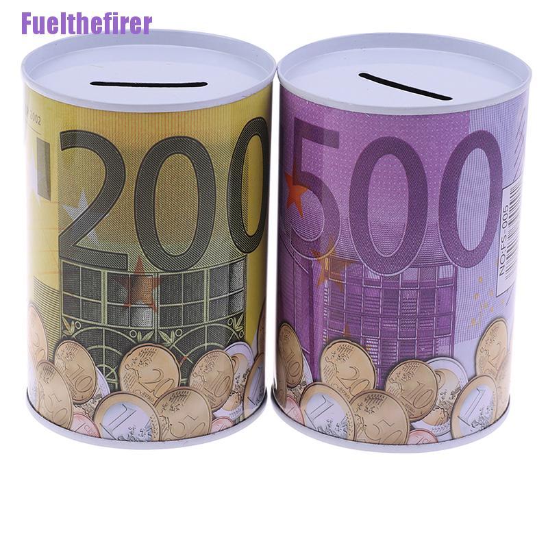 1 Hộp Tiết Kiệm Tiền Euro