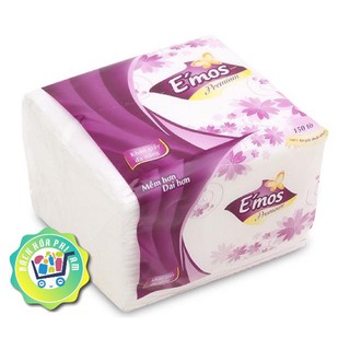Combo 10 gói khăn giấy vuông Emos