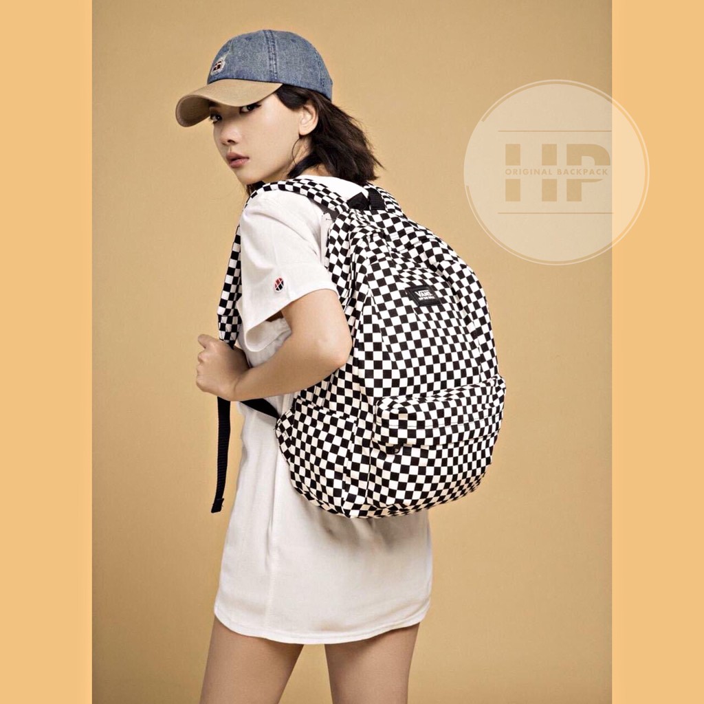 [COMBO] Balo V.A.N.S Old Skool Checkerboard Backpack l Auth xuất xưởng - SB11