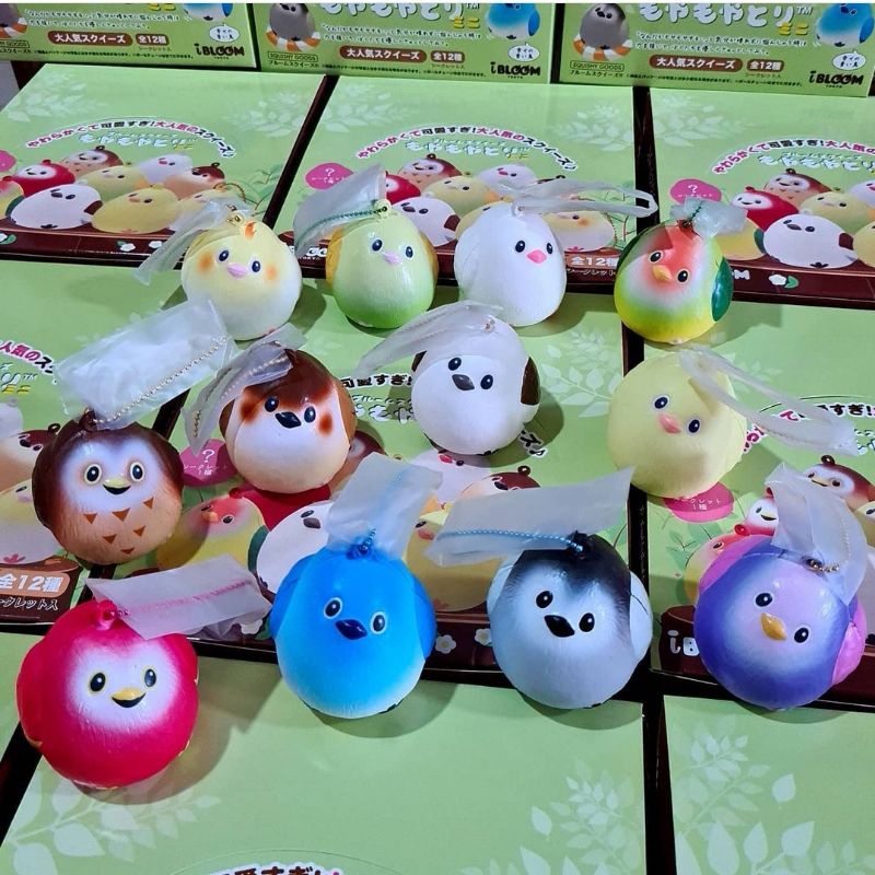 [Bán Lẻ] Đồ Chơi Squishy Box Vẹt Chính Hãng Ibloom