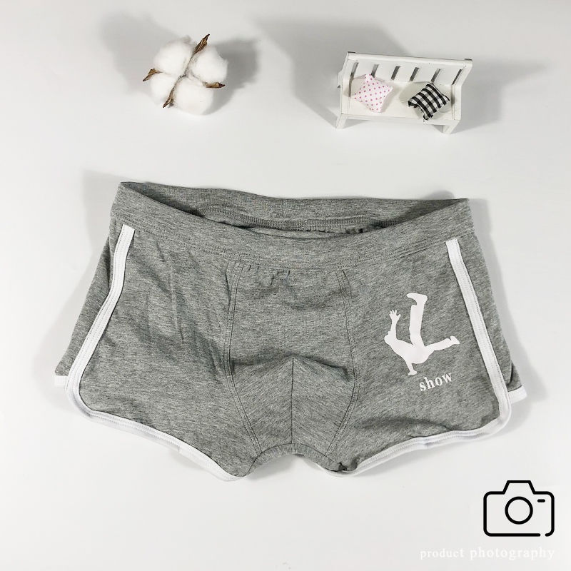 Quần Lót Boxer Cotton Thoáng Khí Phong Cách Thể Thao Thời Trang Cho Nam