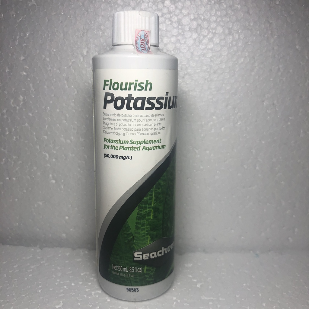 Seachem Flourish Potassium 250ml - Dung Dịch Nước Bổ Sung Kali (K) Cho Cây Thủy Sinh
