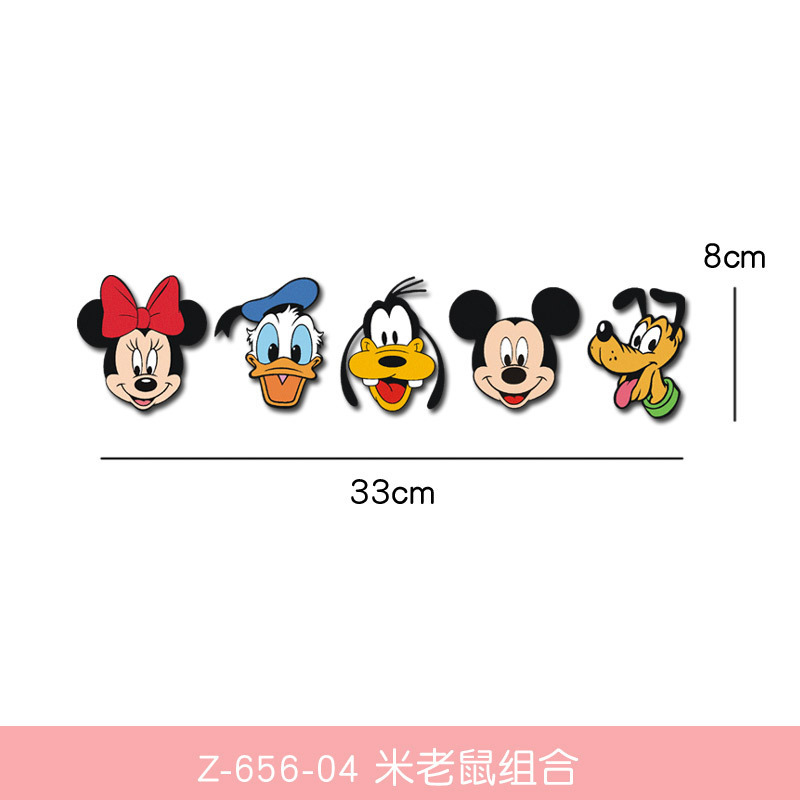 [Mới 2020!!]Miếng Dán Trang Trí Kính Chiếu Hậu Xe Hơi Hình Mickey Minnie Donald Daisy Goofy Chống Thấm Nước Dành Cho Honda Toyota