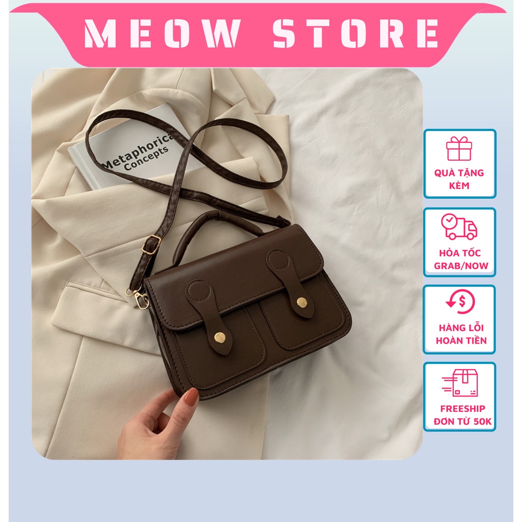 Túi xách nữ thời trang công sở đeo chéo cao cấp đẹp giá rẻ MEOW STORE TX017