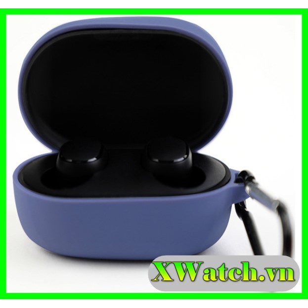 Bao Silicon Cho Tai Nghe Xiaomi Redmi Airdots có móc