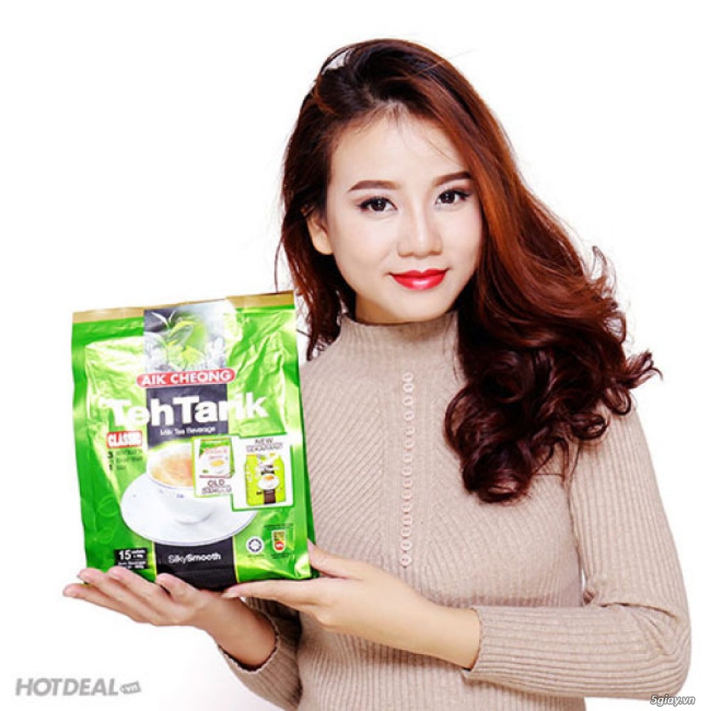 Trà Sữa Teh Tarik Aik Cheong Gói Nhỏ Tự Pha Malaysia Vị Truyền Thống 40 Gam