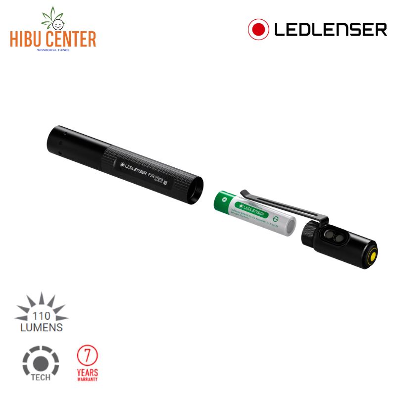 Đèn Pin LEDLENSER P2r Work 100 Lumens | Hàng Chính Hãng BH 7 Năm Hibucenter