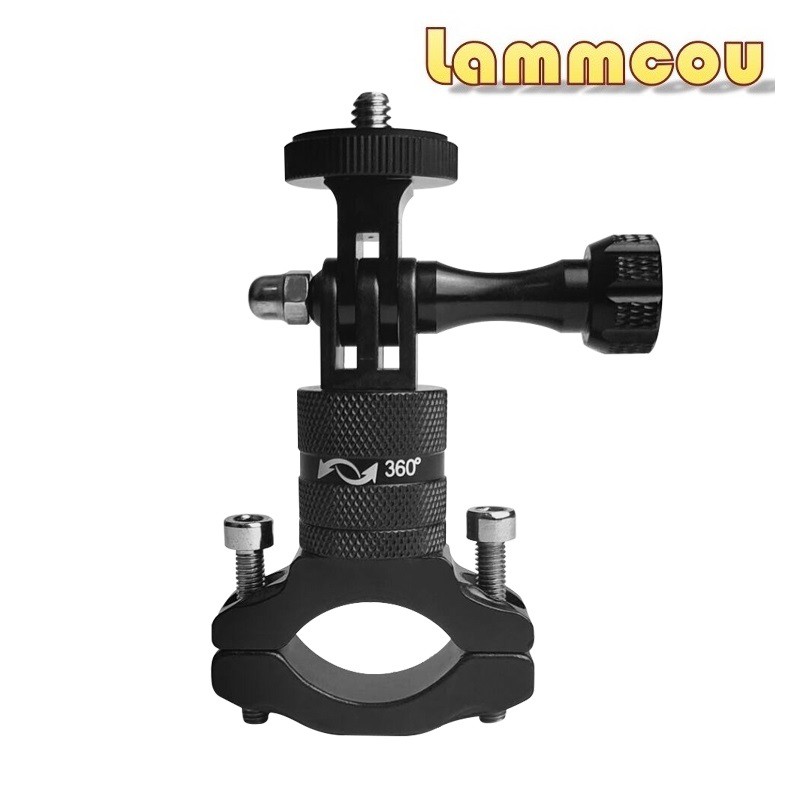 Giá Đỡ Lammcou Chất Lượng Cao Gắn Xe Đạp Cho Máy Ảnh / Gopro Hero 9 8 7 6 5 Osmo