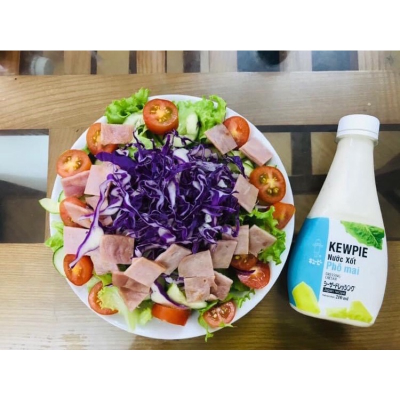 Xốt phô mai chai 210ml KEWPIE