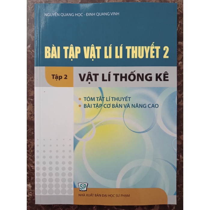 Sách - Bài tập vật lí lí thuyết 2 Tập 2: Vật lí thống kê