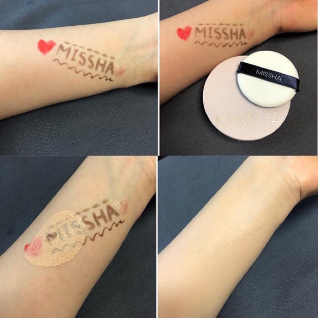 [Date 2024] Phấn Nước Kiềm Dầu Chống Nắng Missha M Magic Cushion Cover Lasting SPF 50 PA+++