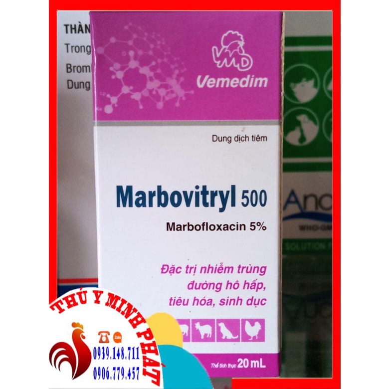 MARBO TÍM ( MARBOVITRYL 500 ) CHAI 20ml