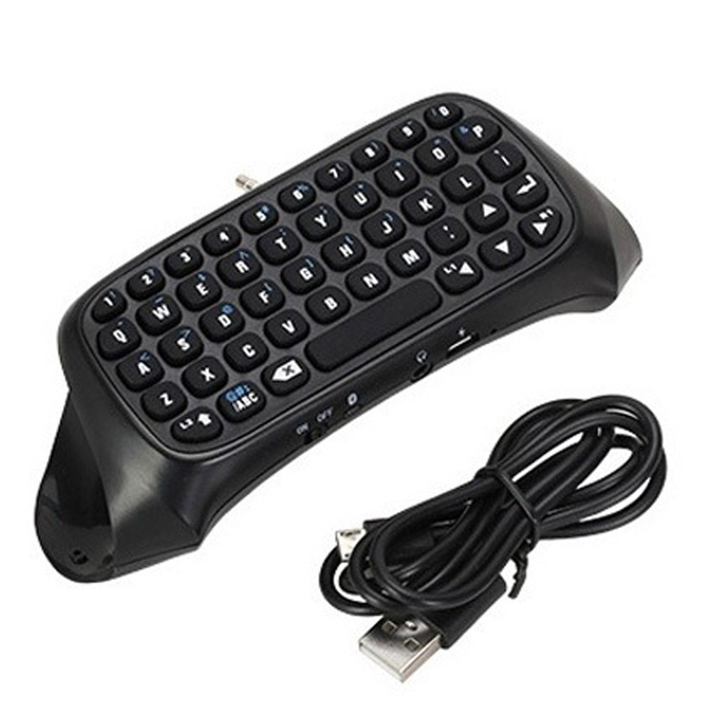Mini BTV Wireless Keyboard KeyPad For Sony PS4 PlayStation 4 Controller