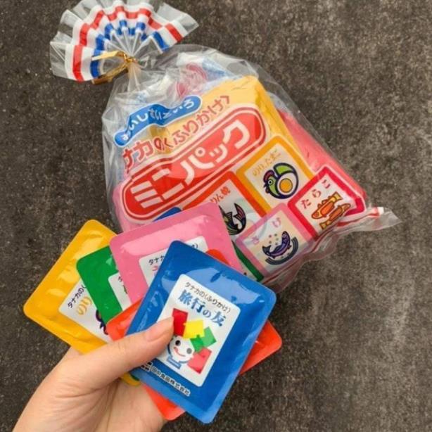 GIA VỊ RẮC CƠM TANAKA FOOD 6 VỊ 30 GÓI 75G NHẬT BẢN