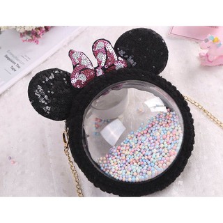 Set nguyên liệu làm túi trong suốt mickey hình cầu