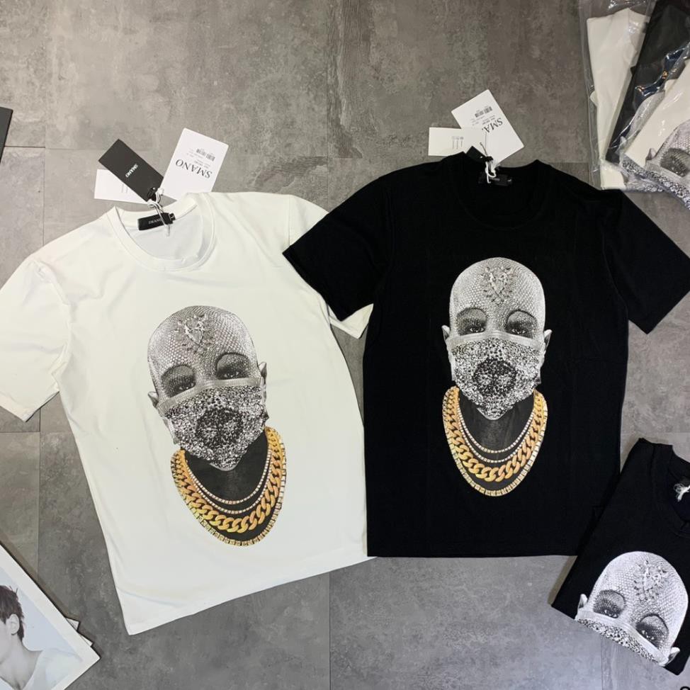 Áo Phông Nam Nữ, Áo Thun Tay Ngắn In Hình 3D Ninja Mặt Nạ Kim Cương Siêu Hot Chất Thun Cotton 4C - AC100 - Azila ་