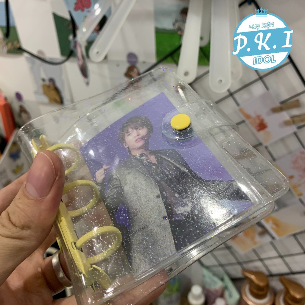 Binder Đựng Ảnh Card Kèm 9 Sheet Bảo Vệ Chống Nước Nhỏ Xinh Cute