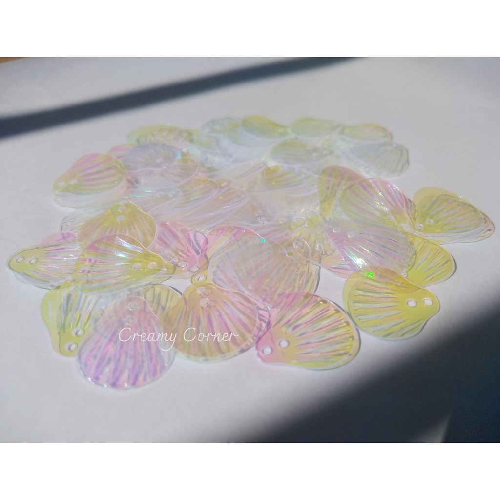 [HÀNG CÓ SẴN] Vỏ sò/vảy cá hologram - phụ kiện makeup,cổ trang, cosplay,.. | BigBuy360 - bigbuy360.vn