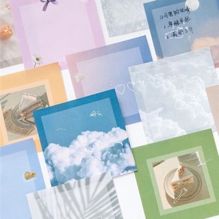 Set mix 18 giấy ghi chú tiện lợi dùng trang trí sổ planner