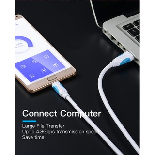 Type C - Cáp Type-C USB 3.0 dài 50cm - Vention VAS-A37