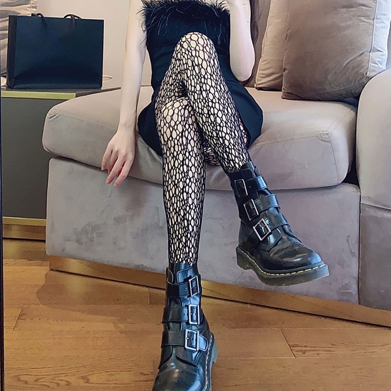 Xixi Quần Tất Lưới Hoạ Tiết Hình Nhện Thiết Kế Quyến Rũ Cho Nữ