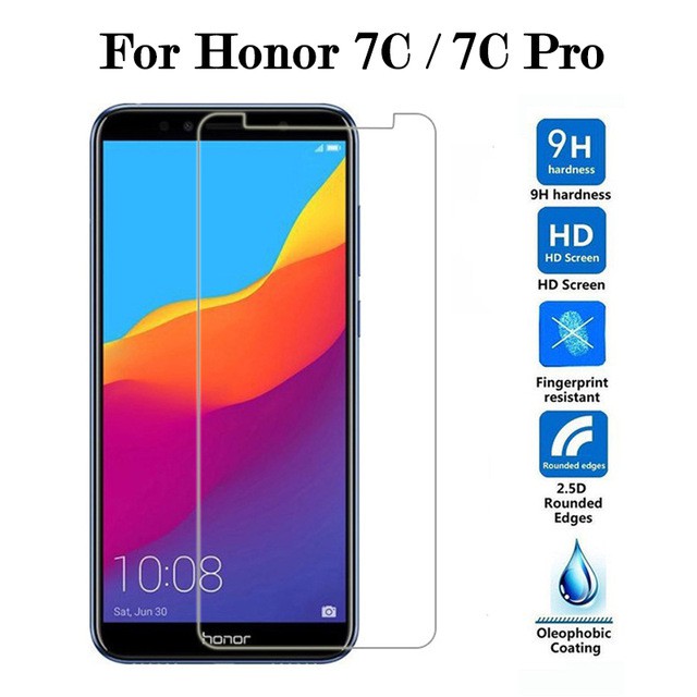 Set 2 kính cường lực chống rơi cho điện thoại Honor 7c Huawei Nova 2 Lite