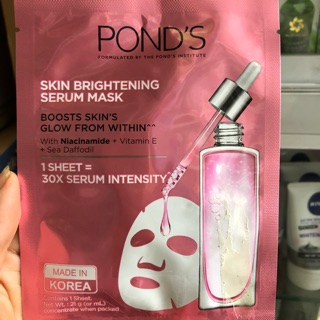 Mặt nạ tinh chất dưỡng sáng da ponds