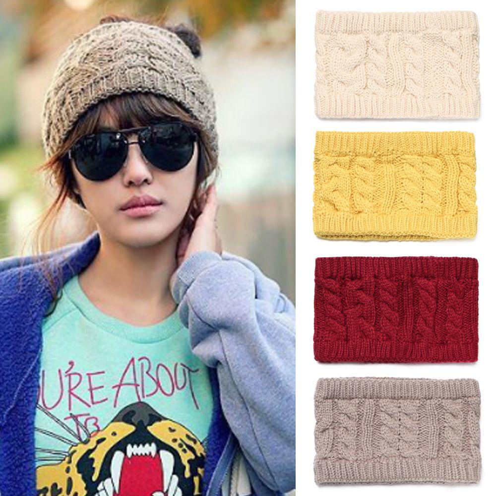 MELODG Mũ Len Trượt Tuyết Thời Trang