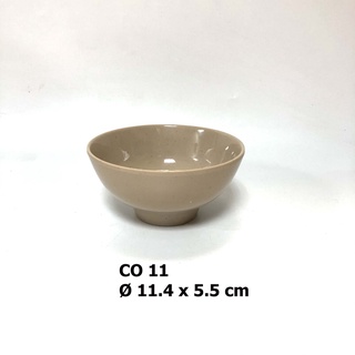 Chén cơm nhựa Melamine màu Nâu CO11