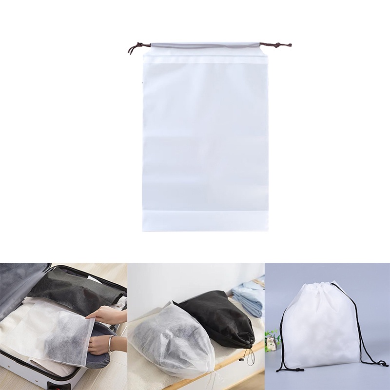 Túi Dây Rút Chất Liệu Cotton Mềm Mại Họa Tiết Hoạt Hình