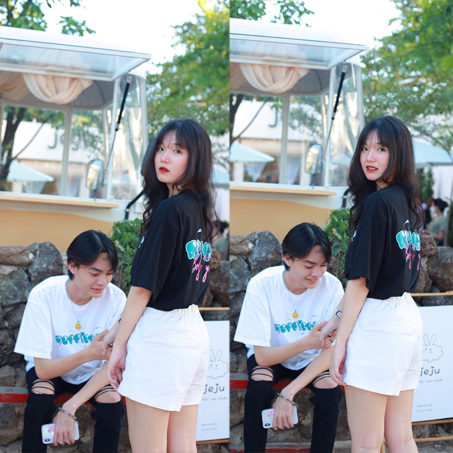 Áo thun Bubbles Effect - Ressible [Streetwear/Black] | BigBuy360 - bigbuy360.vn