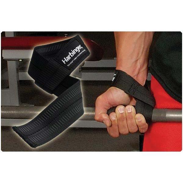 Dây Kéo Lưng Bảo Vệ Cổ Tay - Harbinger Lifting Straps - Chính Hãng