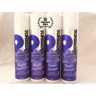 (Có bill) Dầu gội - dầu xả Toni&Guy Purple Shampoo 250ml nhập khẩu (phù hợp tóc tẩy)