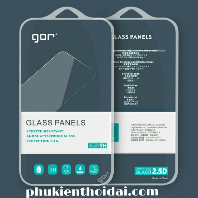 Gr5 mini ( honor 5c ) kính cường lực Gor chính hãng( hộp 2 tấm )