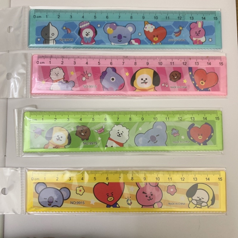 1 cái thước kẻ 15cm xinh xắn