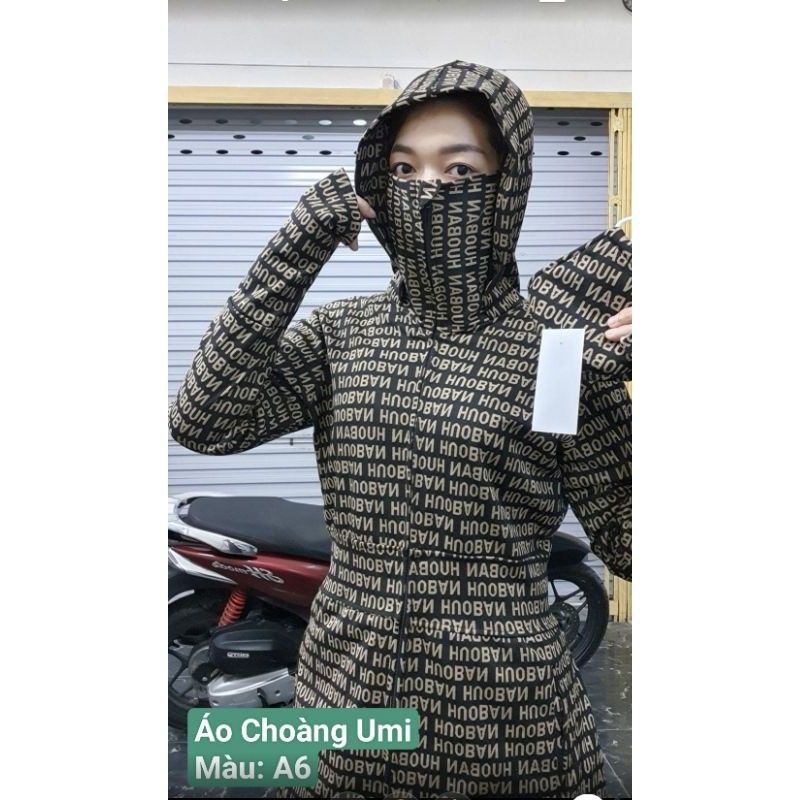 Áo Choàng Dài toàn thân Chất liệu Umi dày dặn chống tia Uv Cao cấp loại 1 ( Bảng màu size Xl)