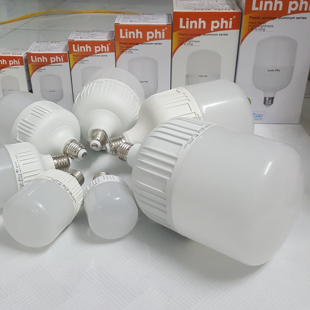 Bóng đèn Led 30W, 40W, 50W, 60W Linh Phi siêu sáng, tiết kiệm điện năng  - Hàng công ty